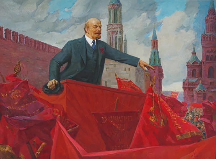 Ленин на Красной площади